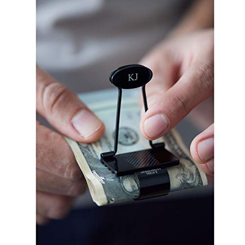 Image of Speidel Stainless Steel Ionic Plated Metal Money Clip for Men, Bill Binder Clip, Wallet, Credit Card Holder, Minimalist Slim Money Clip