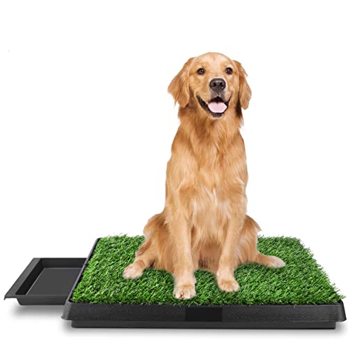 Inodoro para Perros de 63 x 50 cm, Alfombrilla de Entrenamiento para Perros pequeños, Grandes y Mayores – Inodoro para Mascotas