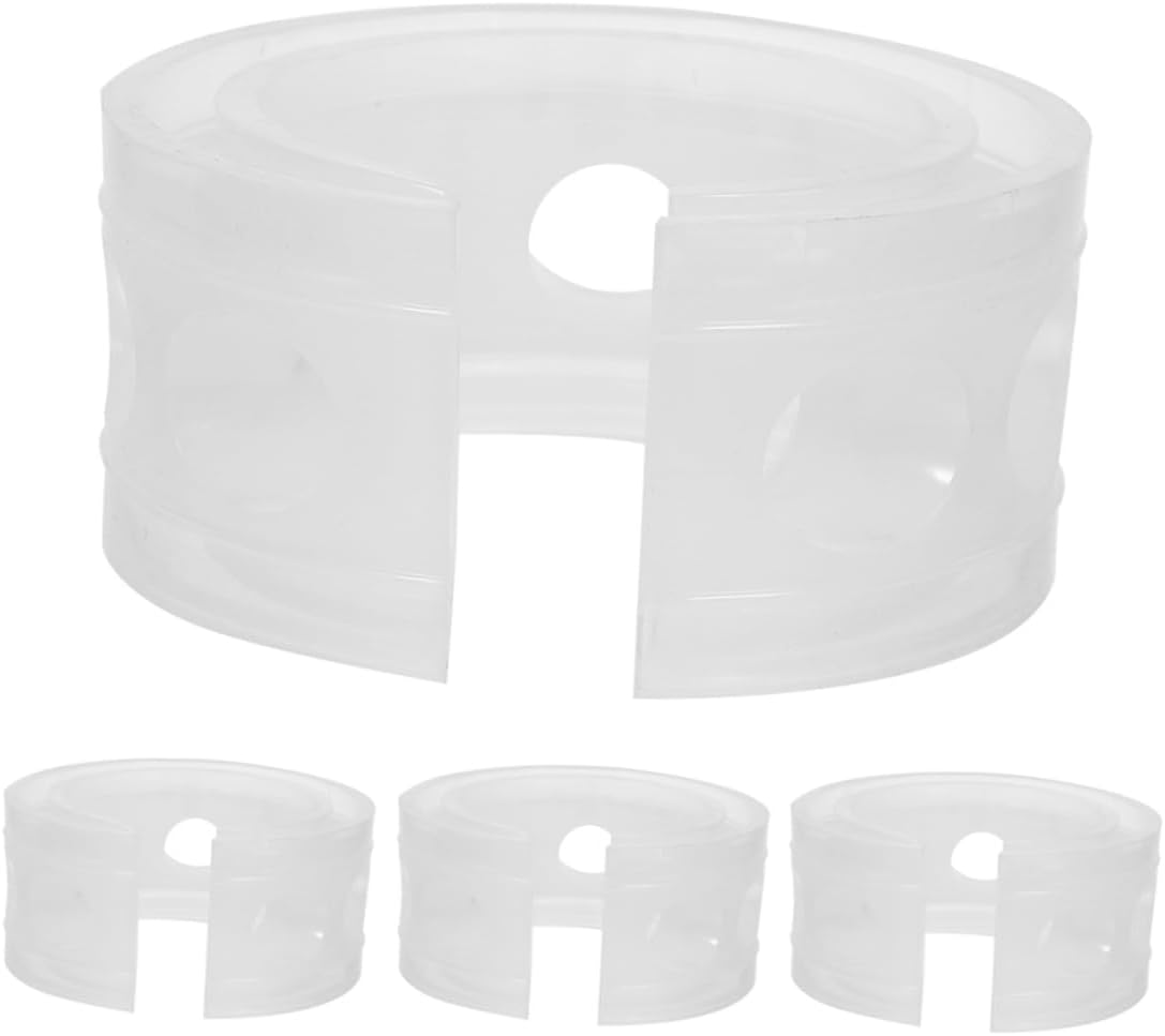 Cabilock 4pcs Car Spring Buffers Shock Bushings for Vibration Reduction Easy to Install Vehicle Spring Bumper Cushion for Enhanced Performance