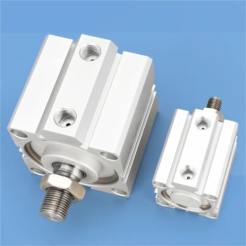 Cilindro neumático compacto SDA-B de doble efecto con orificio de 50 mm y carrera Stroke20-B 4