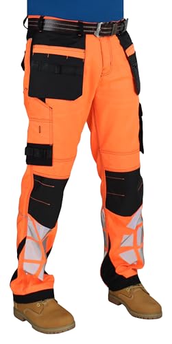 Pantalon de travail haute visibilité pour les chantiers extérieurs