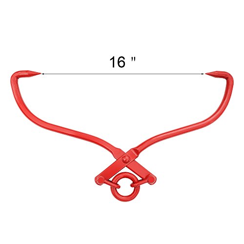 1912 Earth Worth | Skidding Tongs with Ring | 16 Inch | Red - Thumbnail 2