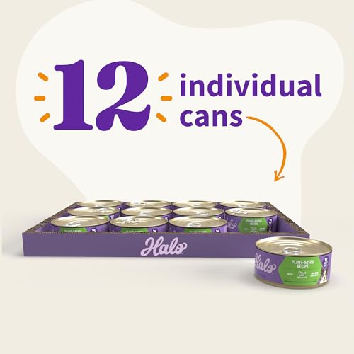 Halo Holistic Wet Dog Food, Plant-Based Recipe, Superfoods, 5.5 oz, 12-Pack - image 7