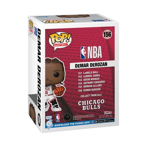 Funko POP! NBA: Bulls, DeMar Demar DeRozan, Collectable Vinyl Figure, Gift Idea, Official Merchandise, Toys for Kids & Adults - Image 3