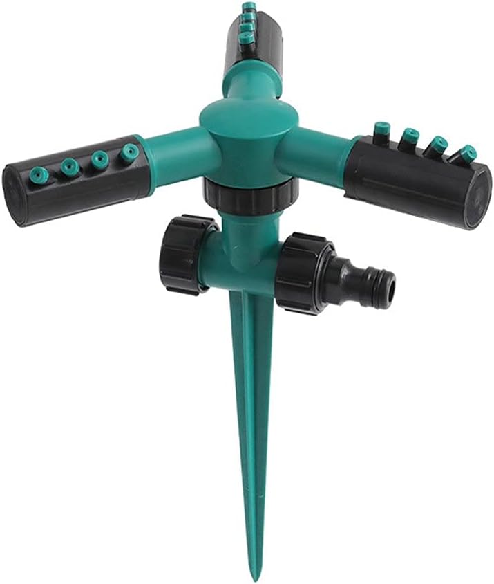 Automatic 360° Degree Small Watering Grass Lawn Rotary Nozzle Rotating Water Sprinkler System Rotary Garden Irrigation Tool