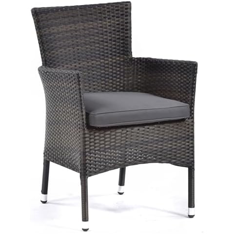BrackenStyle Ascot Rattan Tub Chair with Cushion Cover