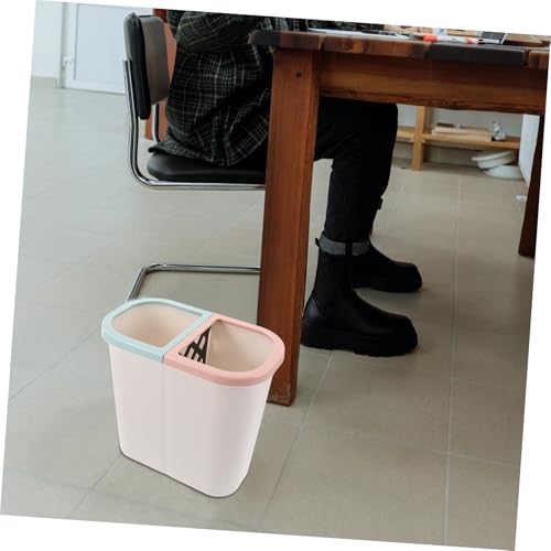 Caneca de basura rectangular para cocina y baño miniatura 5