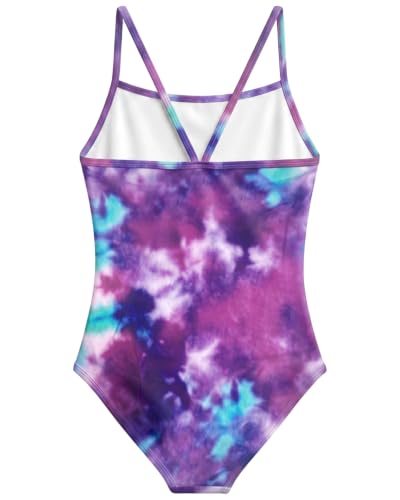 Image of weVSwe Baby Girl Swimsuit One Piece Swimsuit Cute Toddler Girls Sleeveless Bikini Kids 2-10 Years