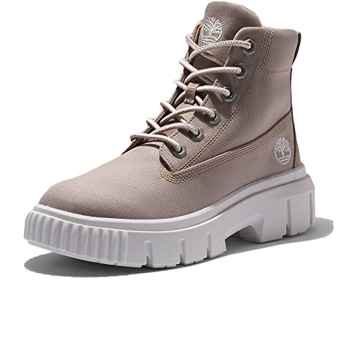 Timberland Greyfield Fabric Boot, Mocasín Penny Mujer, Beige, 37 EU
