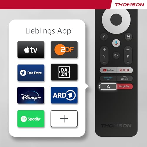 Thomson 40 Zoll (121 cm) Full HD Fernseher Smart Android TV (WLAN, Triple Tuner DVB-C/S2/T2, Netflix, YouTube, Prime Video, Disney+) - 40FA2S13-2023 – Bild 7