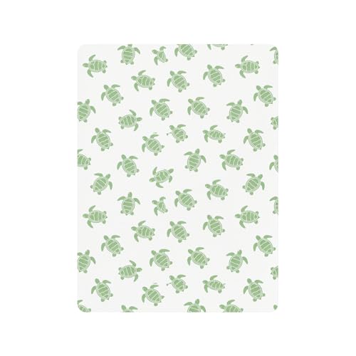Linge de lit bébé coton tortue verte parure housse de couette douce