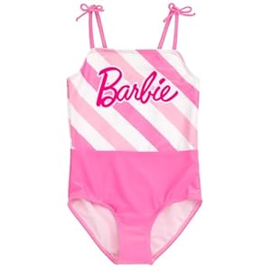 Barbie Girls One Piece Bathing Suit Little Kid to Big Kid