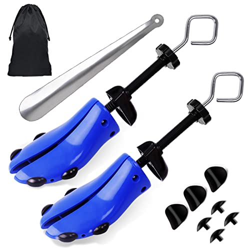 LANNEY Shoe Stretcher Unisex Pair of 4-way Adjustable Shoe Widener Expander to Stretch Length Width...
