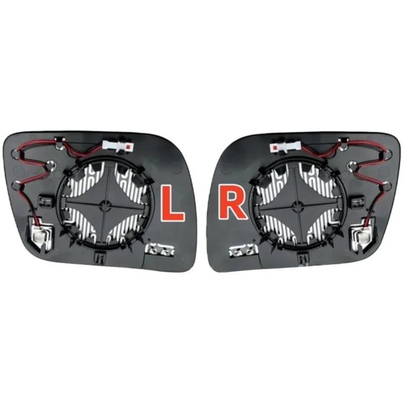 Verre rétroviseur pour Ford Explorer 2011-2019 côté chauffé avec angle mort - 2