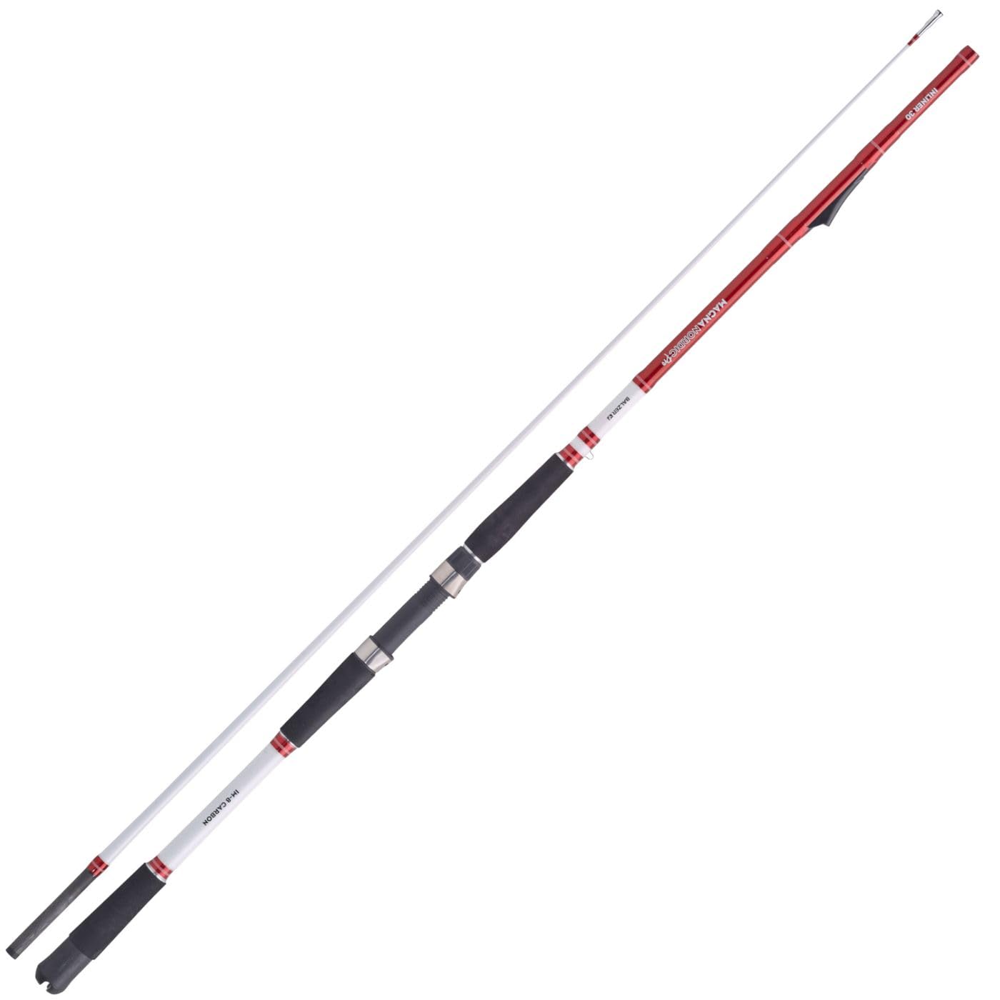 Balzer Magna Nordic Pro Inliner 30 2,10m 400-600g - Inlinerute, Pilkrute, Meeresrute, Bootsrute, Angelrute zum Meeresangeln, Salzwasserrute