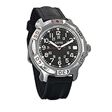 Wasserdicht bis 30m (3 Bar) Vostok Komandirskie 811783 Herren Armbanduhr Mechanisches 2414A Uhrwerk mit Lederarmband