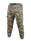 STYLE VINTAGE - Un nouveau short camouflage d’infanterie après le lavage du vêtement. Des boucles de ceinture et un cordon en coton pour ajuster votre taille sont disponibles.