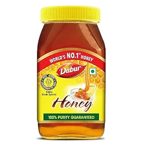 Dabur Honey - 500g | 100% Pure | World?s No.1 Honey Brand with No Sugar Adulteration