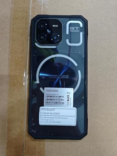 DOOGEE Blade 10 Ultra (2025) Rugged Smartphone, 20GB RAM+256GB ROM Rugged Phone Unlocked Android 14,6.56''90Hz Display,50MP Camera, IP68/IP69K Waterproof Phones, Face ID/NFC/GPS/OTG