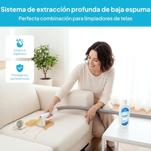Miniatura 3 de Livatro Limpiador 500ml Para Todo Tipo De Tejidos: Sofás, Alfombras, Cortinas E Interior Del Coche