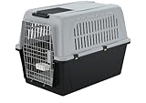 Sicherheitstüre Ferplast 73060021 Transportbox ATLAS 60 PROFESSIONAL, für Hunde, Maße: 91 x 61 x 66,5 cm, grau