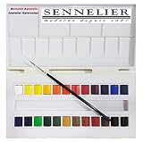 acuarelas sennelier chile La combinación de goma arábiga y miel ofrece una calidad de aplicación incomparable, produciendo excelentes lavados. Luego esta base se mezcla con pigmentos y se muele cuidadosamente.