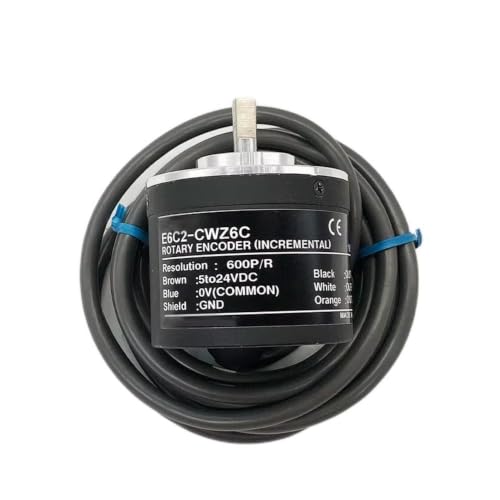 Codeur rotatif incrémental triphasé E6C2-CWZ6C pour mesure de vitesse industrielle