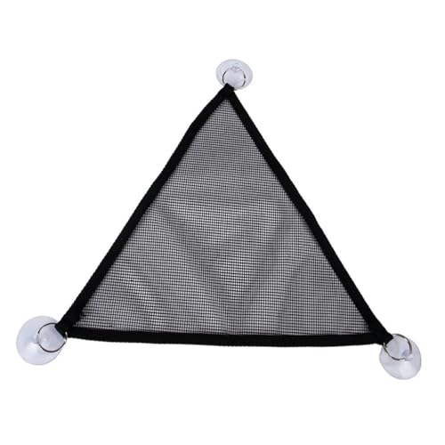 XAGMODSHN Bearded Dragon Hammock Reptile Breathable Mesh Triangular Lounger with Suction Cups Terrariums Decoration Accessories
