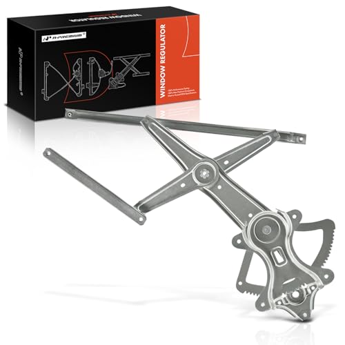 A-Premium Power Window Regulator Front Passenger Side Compatible with Toyota Corolla 2003-2008, Without Motor