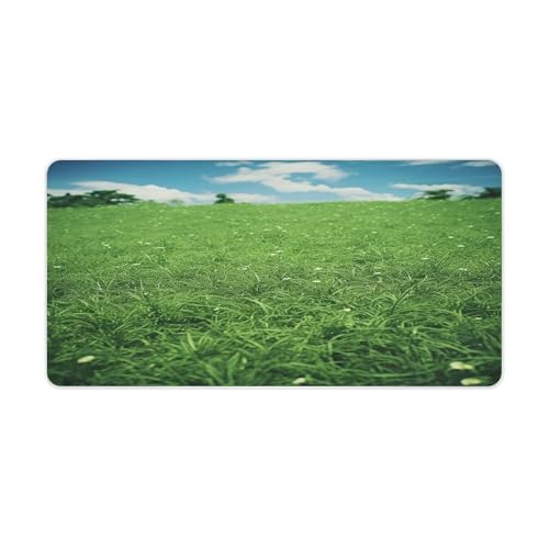 Alfombrilla para escritorio Green Lawn impermeable para mouse