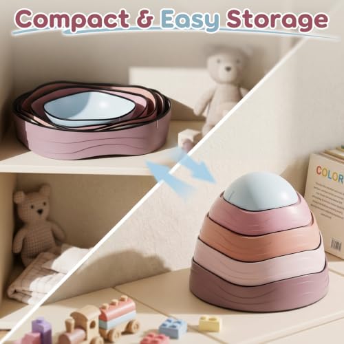 Lehoo Castle Stepping Stones for Kids, Toddler Girl Sensory Outdoor Toys by Lehoo Castle - Image 7
