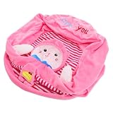 Ciieeo Cubierta del Asiento del sofá del bebé Asientos de tatamis Cochecito de teléfono móvil Funda para sofá bebé Funda de sofá Lavable Fundas de sofá de Asiento Infantil paño Rosa