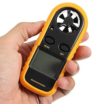 Chironal Portable Digital Anemometer for Wind Speed Measurements