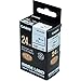 Produktbild CASIO EZ-Label Printer XR-24JWE Schriftband magnetisch 24 mm x 1,5 m schwarz auf weiß