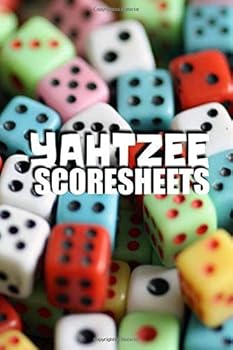 Paperback YAHTZEE Scoresheets: 100 Pages. 600 GAMES! Book