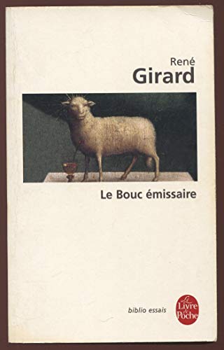 Le Bouc émissaire de Girard, René (1986) Poche