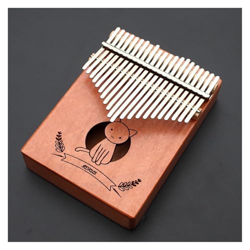Kalimba For Beginners Thumb Piano 21-note Kalimba Finger Piano With Sound Holes Multiple Styles Available(Style 27)