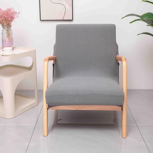 Housse de canapé élastique protection extensible gris salon moderne