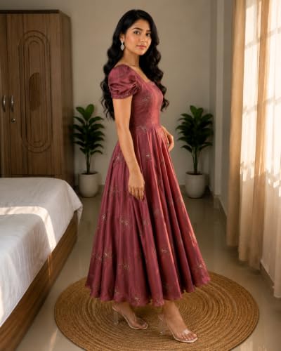 FESQVI maroon dress – image 3