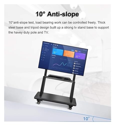 Soporte móvil para TV universal de 32-65 pulgadas miniatura 5