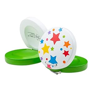 Bigjigs Juguetes Casta?uelas de Madera – Instrumentos Musicales para ni?os
