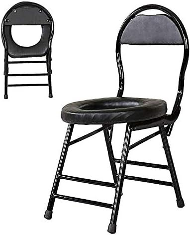 Amazon Cofgr 簡易 トイレ ポータブル 便座 携帯用洗面所の 折り畳み式 チェア ベッドサイド シートトイレ キャンプやハイキングのための Cofgr ポータブルトイレ