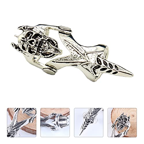 Anel masculino com junta articulada, anel punk águia, anel de atividade gótico para mulheres e menin