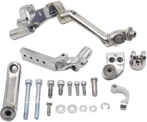 Motorcycle Foot Pegs Gold Wing 1800 3-Way Motorcycle Engine Guard Bar Cruise Ped