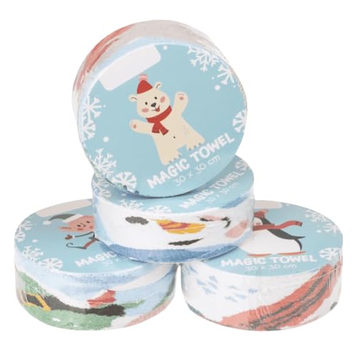 Christmas Characters | Magic Expanding Flannel | Single | Cracker Filler Gift