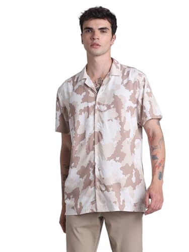 Image of JACK & JONES Men's Printed Regular Fit Shirt