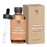 GM Gumili Spiced Apple Kiss Fragrance Oil 2 Oz, Natural Scent Oil for Home Essential Oils Diffuser, Candle Making, Soap Making, DIY Body Oils, Perfume, Body Mist, Spray - Spiced Cider Fall Scent