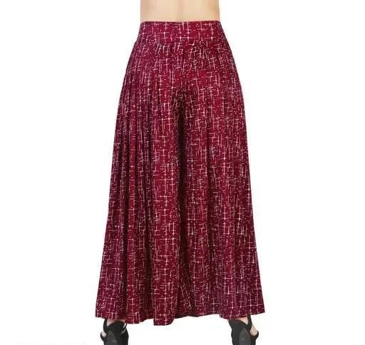 Image of M.M. Textiles Women's Loose Fit Palazzo P01