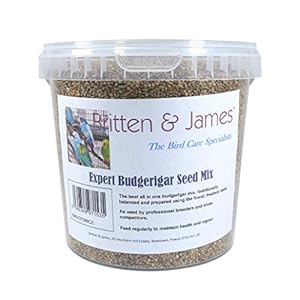 Comida Diaria Super Premium para periquitos de Britten & James. Tina Fresca de 2 litros