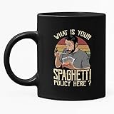 Its Always Sunny in Philadelphia Frank Reynolds Charlie Kelly What is Your Spaghetti Policy Here Circle Mug 15oz